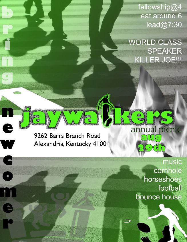 2020 Jaywalker's Picnic Flyer'