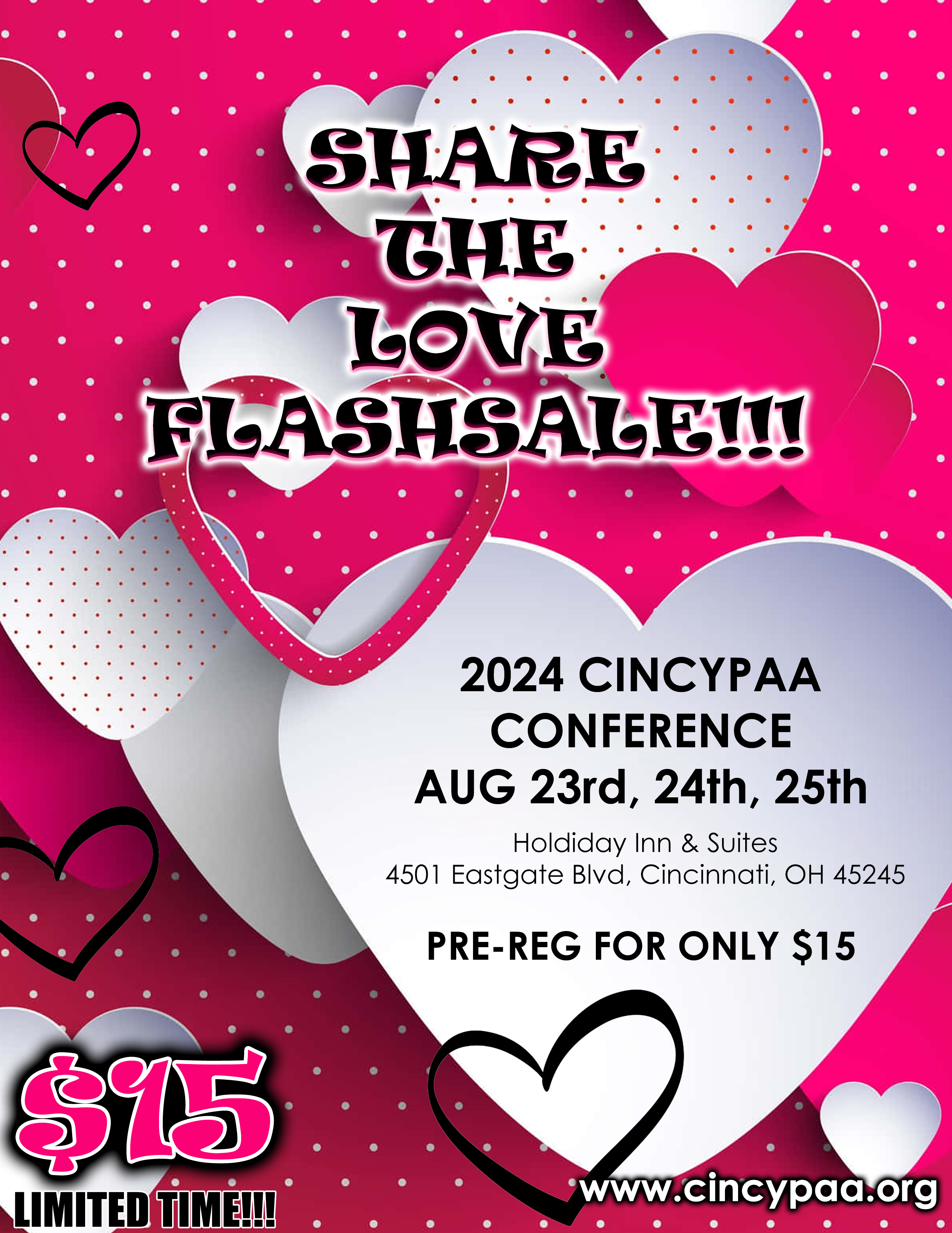 CINCYPAA Pre-Reg Flashsale 1